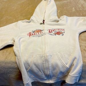 Harley-Davidson Vintage Full Zip Hoodie, Medium